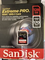 Sandisk Extreme Pro SDXC UHS-I 128gb Memory Card - £17.35 GBP