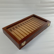 Customizable pen box, wooden and velvet pen box...-
show original title

Orig... - £70.21 GBP