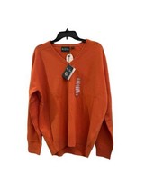 Men’s Allen Paine Hampshire Classic Luxury Sweater Size L NWT 100% Lambs... - £75.80 GBP