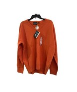 Men’s Allen Paine Hampshire Classic Luxury Sweater Size L NWT 100% Lambs... - £76.08 GBP