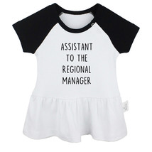 Assistant to the Assistant Regional Manager Funny Dresses Newborn Baby Skirts - £9.41 GBP