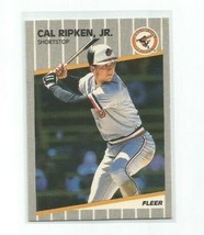 Cal Ripken Jr (Baltimore Orioles) 1989 Fleer Card #617 - £2.35 GBP