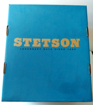 Vintage Stetson Hat Box Only - Empty - No Hat Included Box Measures 18x16x9.5&quot; - £20.12 GBP