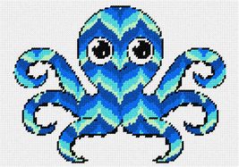 Pepita Needlepoint kit: Bargello Octopus, 10&quot; x 7&quot; - £40.09 GBP+