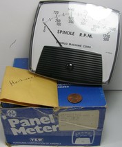 General Electric YEW Panel Meter Spindle R.P.M. RTG-1MA - $559.01 MXN