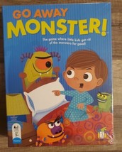 RARE! Go Away Monster Board Game Gamewright Learn Shapes 3+ Preschool Ne... - £57.08 GBP