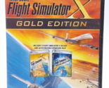Microsoft Flight Simulator X: Gold Edition (PC DVD 2006) CIB &amp; Tested - $11.70