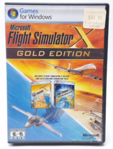 Microsoft Flight Simulator X: Gold Edition (PC DVD 2006) CIB &amp; Tested - £9.35 GBP