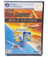 Microsoft Flight Simulator X: Gold Edition (PC DVD 2006) CIB &amp; Tested - £9.20 GBP