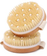 Lot of 2 Dry Body Brush w/Lymphatic Massage Node Exfoliating Brush for C... - $13.85