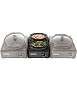 CrockPot Hook Up Connectable Entertaining System- 2/1.0 Quart Only - $583.10 CAD