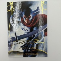 2020 Upper Deck Marvel Masterpieces Gold Foil Signature Lvl 1 #33 Grim R... - $74.87 MXN