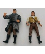 LOT OF 2 90s Robin Hood Prince Of Thieves Dark Warrior Action Figure Ken... - $11.26