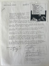 The Who signed contract  - £786.35 GBP