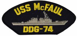 USS McFaul DDG-74 Ship Patch - Great Color - Veteran Owned Business - £10.46 GBP