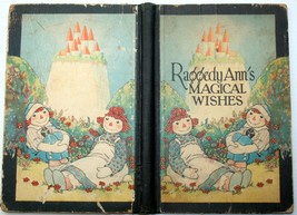 Johnny Gruelle Raggedy Ann&#39;s Magical Wishes Pf Volland 1928 Hc Fefp Good - £17.80 GBP