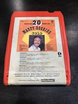 1975 K-tel Marty Robbins Gold 20 Original Hits 8-Track - $19.68