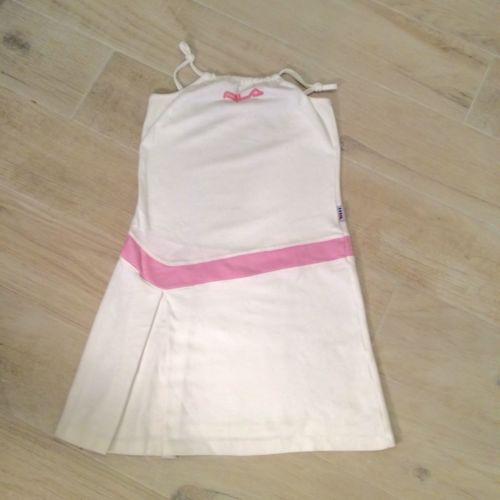 VTG FILA TENNIS DRESS White SPORTSWEAR kids GIRLS S new - $29.70