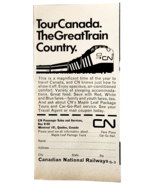 1969 Canadian National Railway Railroad Tour Advertisement Travel Vintag... - $368.75 MXN
