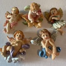 Lot Of 5 3.5 inch Angels. 4 with Magnets #10-0419 - £13.45 GBP