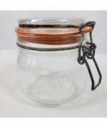 Vintage Le Parfait .50 L Jar /w Lid &amp; Seal 4.25 Inch Tall - £9.07 GBP