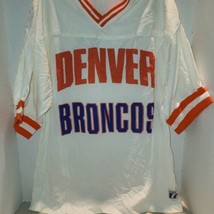 Vintage 80s / 90s Denver Broncos Football Jersey-Logo 7 Tag-White -Size L - £14.65 GBP