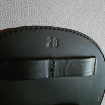 Black Dressage Girth Leather Size 28 image 2