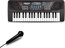 Eooleow 37 Keys Portable Electronic Keyboards Piano For Kids With Microp... - $37.97