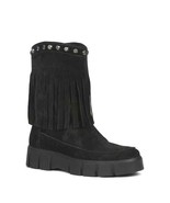 Geox Ghoula Fringe Pull On Boots NIB Size 8.5 Eur 38.5 - £98.62 GBP