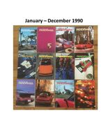 PORSCHE PANORAMA MAGAZINE - 1990 Jan - Dec 1990 - 12 issues - €34,26 EUR