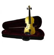 Merano 1/10 Violin ,Case, Bow ~ Gold - $99.99