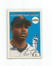 Barry Bonds (San Francisco Giants) 2000 Fleer Tradition Card #335 - £3.90 GBP