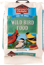 53003 Farmer&#39;S Delight Wild Bird Food with Cherry Flavor, 20-Pound Bag - $27.97