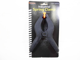Spring Clamps 6" Vise ABS Plastic Industrial Clamp 4 inch Jaw Opening Hang Holes - £6.04 GBP