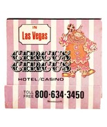 Circus Circus Hotel Casino Vintage Matchbook Unstruck Reno Las Vegas Nev... - $40.73 CAD
