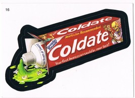 Wacky Packages Series 3 Coldate Toothpaste Trading Card 16 ANS3 2006 Topps - $2.51