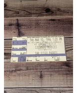 Colorado Rockies vs San Francisco Giants 3/5/1994 ticket stub Baseball MLB - £5.47 GBP