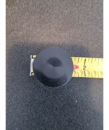 Vintage coat Buttons black 1 1/2&quot; Mid Century Plastic Lot of 4 chic - $10.75 CAD