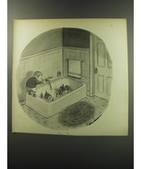 1949 Cartoon by Chas Addams with Pugsley - £14.55 GBP