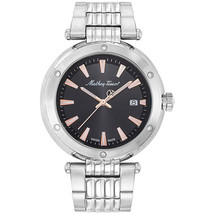 Mathey Tissot Men&#39;s Neptune Black Dial Watch - H912RRN - £148.30 GBP