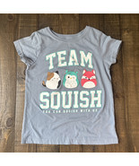 Squishmallow “Team Squish” Blue Youth T-shirt Size 7, Pre-Owned - $12.92 CAD