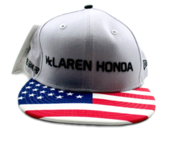 Mclaren Honda Formula 1,ALONSO &amp; Vandoorne Special Edition,United States Cap S/M - £32.23 GBP