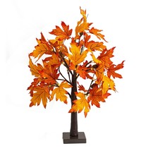 24 Inch Lighted Thanksgiving Fall Decor, 24 Led Battery Operated Decorat... - £31.92 GBP