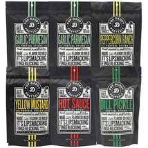 Pop Daddy Flavored Pretzel Sticks, Variety 6-Pack 7.5 oz. Re-Sealable Bags - $50.44
