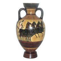 Panathenaic Amphorae Vase Ancient Greek Museum Replica Reproduction - $534.60