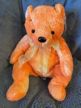 Ty Beanie Buddy TANGERINE the Bear (13 Inch) MWMT Large Stuffed Animal 2... - $12.99