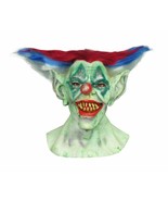 OUTTA CONTROL CLOWN LATEX MASK HORROR ADULT HALLOWEEN COSTUME ACCESSORY - $28.59