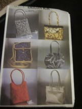 Butterick Pattern 6371 Evening Bags Unut Brand New - $9.99