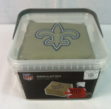 Nfl Licensed Regulation B EAN Bag New Orl EAN S Saints Set Of 4 B EAN Bags - New !!! - £15.25 GBP