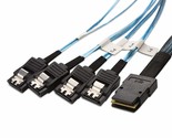 Cable Matters Internal Mini SAS to SATA Cable 3.3 Feet (SFF-8087 to SATA... - $25.99